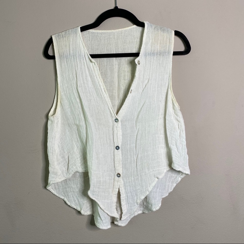 💜 SOLD 💜  jens pirate booty gauze top